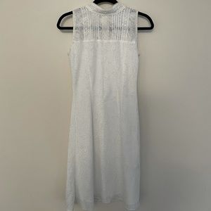 Wanko White Embellished Dress